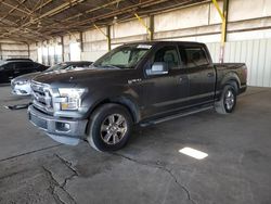 Salvage trucks for sale at Phoenix, AZ auction: 2015 Ford F150 Supercrew