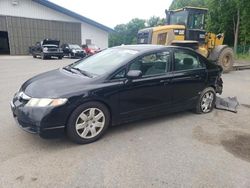 Salvage cars for sale from Copart East Granby, CT: 2009 Honda Civic LX