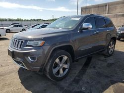 Salvage cars for sale at Fredericksburg, VA auction: 2014 Jeep Grand Cherokee Overland