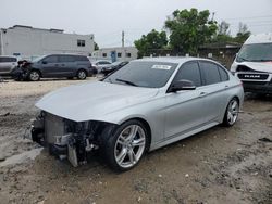 Salvage cars for sale from Copart Opa Locka, FL: 2016 BMW 340 I