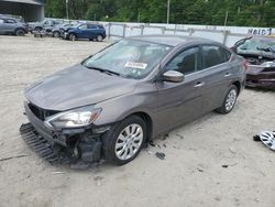 Nissan salvage cars for sale: 2016 Nissan Sentra S