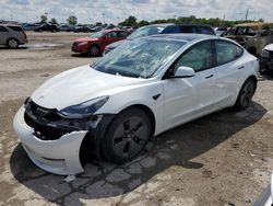 2021 Tesla Model 3 en venta en Indianapolis, IN