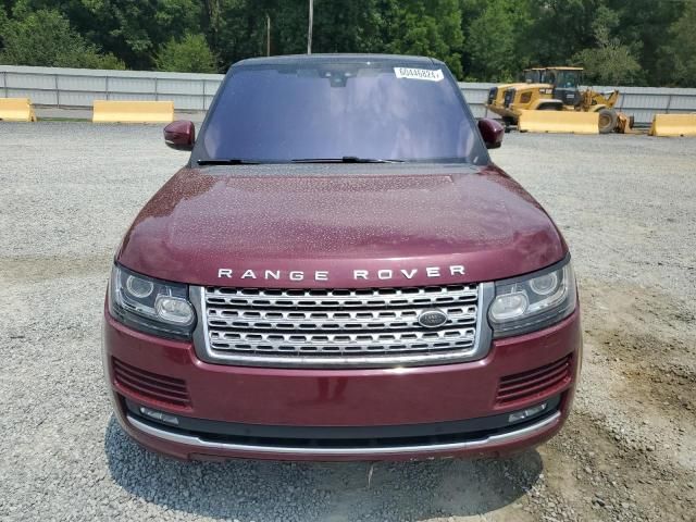 2017 Land Rover Range Rover Supercharged