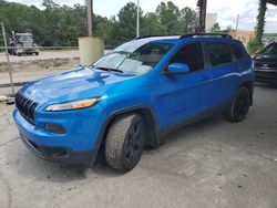 Salvage cars for sale at Gaston, SC auction: 2018 Jeep Cherokee Latitude