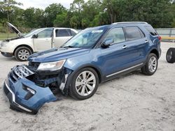 Salvage cars for sale at Fort Pierce, FL auction: 2019 Ford Explorer Limited