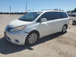 Flood-damaged cars for sale at auction: 2012 Toyota Sienna XLE