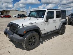 Salvage cars for sale at Temple, TX auction: 2016 Jeep Wrangler Unlimited Sport