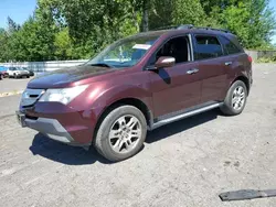 Acura Vehiculos salvage en venta: 2008 Acura MDX