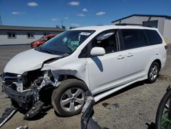 Salvage cars for sale from Copart Airway Heights, WA: 2020 Toyota Sienna LE