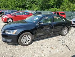 Salvage cars for sale at Candia, NH auction: 2015 Volkswagen Passat S