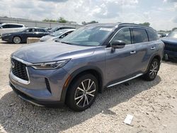 Salvage cars for sale from Copart Kansas City, KS: 2023 Infiniti QX60 Autograph