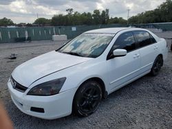 Salvage cars for sale at Riverview, FL auction: 2006 Honda Accord SE