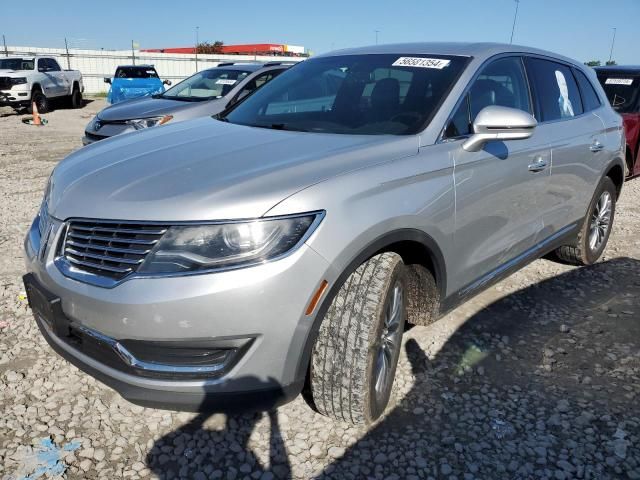 2017 Lincoln MKX Select