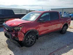 Carros salvage para piezas a la venta en subasta: 2021 Honda Ridgeline Sport