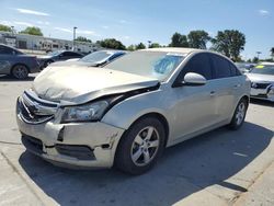 Chevrolet salvage cars for sale: 2014 Chevrolet Cruze LT