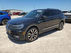 Volkswagen salvage cars for sale: 2020 Volkswagen Tiguan SEL Premium R-Line