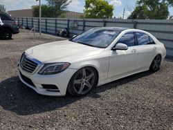 Mercedes-Benz s 550 salvage cars for sale: 2014 Mercedes-Benz S 550