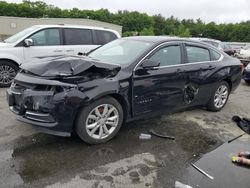 Salvage cars for sale at Exeter, RI auction: 2017 Chevrolet Impala LT