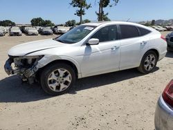 Salvage cars for sale from Copart San Martin, CA: 2011 Honda Accord Crosstour EXL