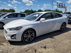 Salvage cars for sale from Copart Columbus, OH: 2020 Ford Fusion Titanium