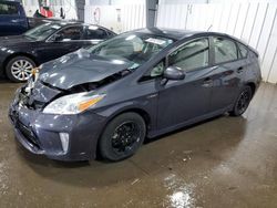 Salvage cars for sale at Ham Lake, MN auction: 2014 Toyota Prius