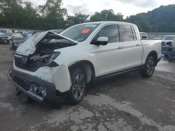 Salvage cars for sale from Copart Ellwood City, PA: 2018 Honda Ridgeline RTL