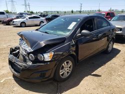 Salvage cars for sale at Elgin, IL auction: 2016 Chevrolet Sonic LT