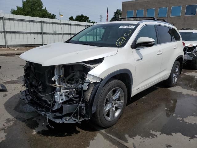 2017 Toyota Highlander Hybrid Limited