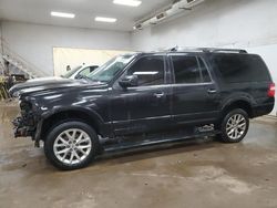 Ford Expedition salvage cars for sale: 2015 Ford Expedition EL Limited