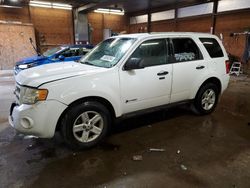 Salvage cars for sale at Ebensburg, PA auction: 2010 Ford Escape Hybrid