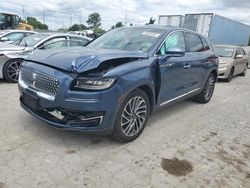 Lincoln Vehiculos salvage en venta: 2019 Lincoln Nautilus Reserve