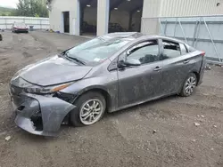 Salvage cars for sale at Center Rutland, VT auction: 2020 Toyota Prius Prime LE