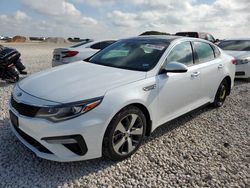 Salvage cars for sale at Temple, TX auction: 2019 KIA Optima LX