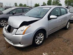 Salvage cars for sale at Elgin, IL auction: 2012 Nissan Sentra 2.0