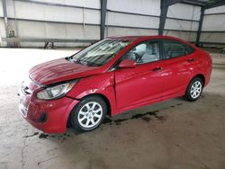 Salvage cars for sale from Copart Graham, WA: 2012 Hyundai Accent GLS