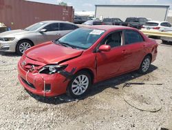 Salvage cars for sale at Hueytown, AL auction: 2012 Toyota Corolla Base