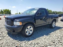 Vehiculos salvage en venta de Copart Mebane, NC: 2003 Dodge RAM 1500 ST