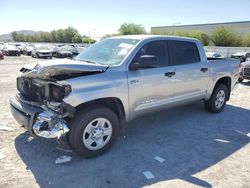 Toyota Tundra Crewmax sr5 salvage cars for sale: 2018 Toyota Tundra Crewmax SR5