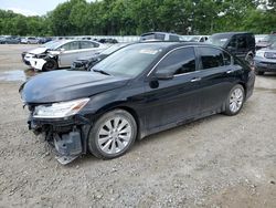 Salvage cars for sale from Copart North Billerica, MA: 2017 Honda Accord Sport