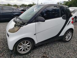 Salvage cars for sale at Riverview, FL auction: 2008 Smart Fortwo Pure