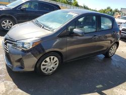 Toyota Yaris l salvage cars for sale: 2016 Toyota Yaris L