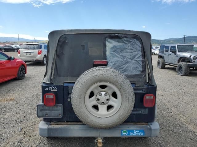 2004 Jeep Wrangler / TJ SE