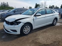 Salvage cars for sale at Bowmanville, ON auction: 2020 Volkswagen Jetta SEL