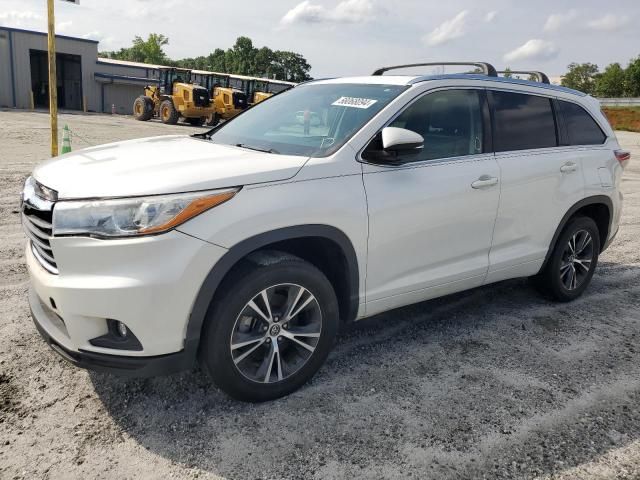 2016 Toyota Highlander XLE