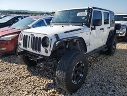 Salvage cars for sale from Copart Grand Prairie, TX: 2013 Jeep Wrangler Unlimited Sport