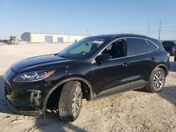 Salvage cars for sale from Copart Haslet, TX: 2020 Ford Escape Titanium