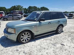 Land Rover Range Rover hse salvage cars for sale: 2008 Land Rover Range Rover HSE