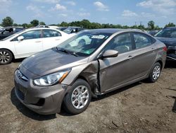 Salvage cars for sale at Hillsborough, NJ auction: 2014 Hyundai Accent GLS