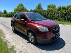 Salvage cars for sale at Bowmanville, ON auction: 2015 Chevrolet Trax LS