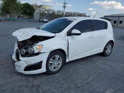 Salvage cars for sale at Tulsa, OK auction: 2014 Chevrolet Sonic LT